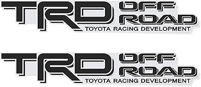 Autocollants tout-terrain trd pour lit tacoma, autocollant de développement de course 4x4