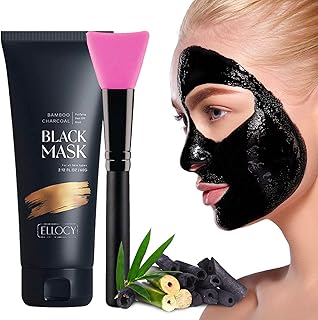 Dissolvant de points noirs pour le visage, masque facial pelable au charbon