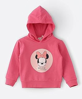 Sweat à capuche minnie mouse pour bébé fille - rose, 18-24 mois