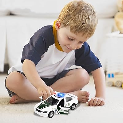 Modèle de voiture jouet en alliage moulé sous pression mipigen avec lumières