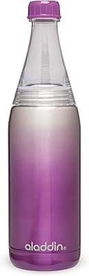 Bouteille d'eau isotherme sous vide en acier inoxydable aladdin fresco twist & go
