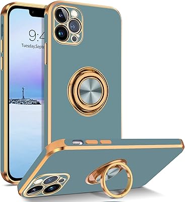 Bentoben coque pour iphone 13 pro max avec anneau de support à 360°