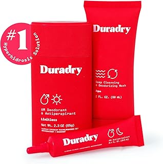 Système dura-dry en 3 étapes - traitement contre la transpiration excessive, déodorant
