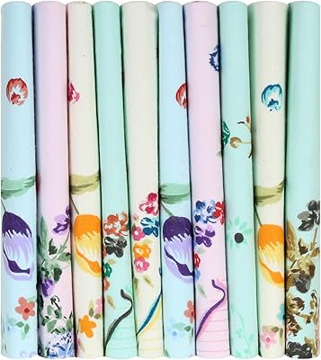 Caruso italy mouchoir multicolore en pur coton floral pour femme - paquet