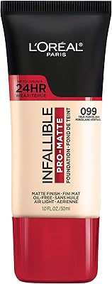 L'oréal paris makeup infallible pro matte fond de teint liquide longue tenue, true