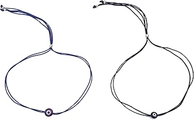 Ensemble de bracelets de cheville réglables alwan contre le mauvais œil pour hommes