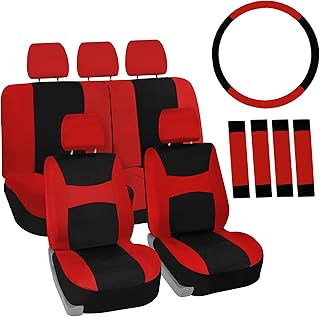 Ensemble complet de housses de siège de voiture en tissu fh group ensemble