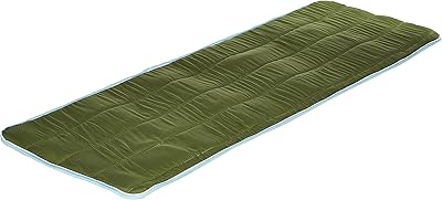 Matelas pliable i-bed home, vert, taille 65*180*3 cm