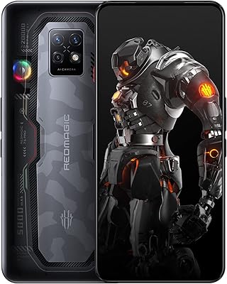 Red magic smartphone 7s pro 5g, plein écran 120 hz 6,8 pouces, caméra