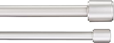 Tringle à rideaux amazonbasics de 2,54 cm avec embouts de tringle - 1,83