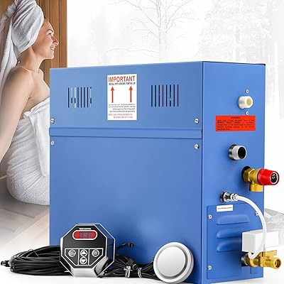 Hapyvergo kit générateur de douche à vapeur 9kw pour bain, sauna, spa, système