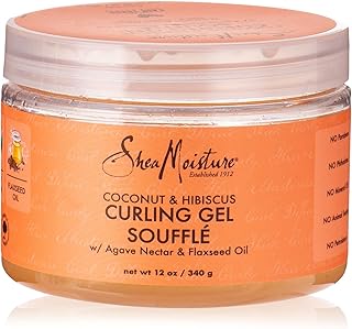 Savon gel à friser à la noix de coco et à l'hibiscus shea