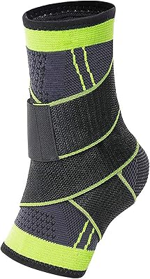 Orthèse de cheville de compression réglable pour hommes et femmes orthèse solide la protection