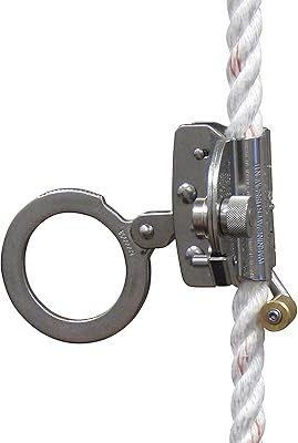Corde de maintien 3m protecta 5000003, polyester/polypropylène, argent