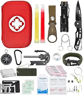 Trousse de premiers secours étanche pour mini voiture - 37 pièces équipement de camping pour camping randonnée voyage à domicile sac de voyage complet avec fournitures de premiers secours. Diaytar Sénégal : Des promotions qui ont du sens