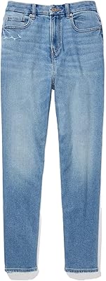 Jean mom courbé extensible pour femme
