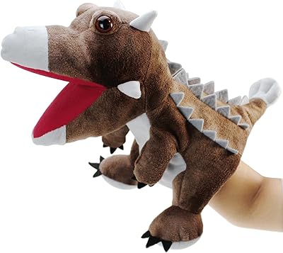 Marionnettes à main de dinosaure jouet de conception animale du monde jurassique