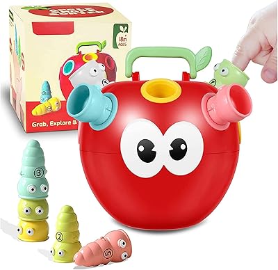 Jouet de jeu amusant en forme de pomme pyebe, jouet d'apprentissage éducatif, jeu