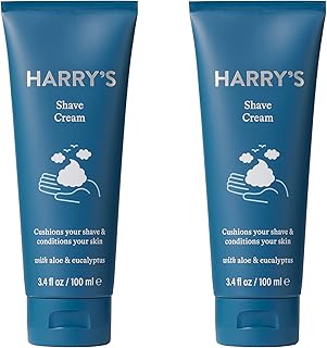 Harry's shaving cream - crème à raser pour hommes à l'eucalyptus - paquet