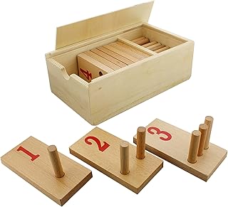 Jouets d'apprentissage en bois pour bébé acorn, âgés de 3 à 5 ans