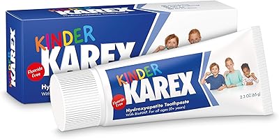 Dentifrice pour tout-petits kinder carex hydroxyapatite 23 oz sans fluorure et danger