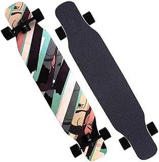 Skateboard complet de 46 pouces thru cruiser 8 couches en bois