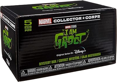 Coffret d'abonnement funko marvel collector's corps, i am groot disney+, taille s, multicolore