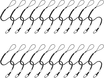 Lanière à outils paquet de 20 cordes outils de sécurité cordon élastique rétractable avec boucle. L'expérience e-commerce réinventée par Diaytar au Sénégal