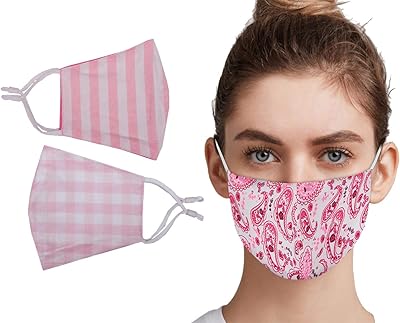 Masques 3 pièces pour femme milano home, réversibles, réutilisables, lavables avec sangles d'oreilles réglables, 3 couches - bfe > 99 % (testés et certifiés). Votre centre commercial virtuel au Sénégal : Diaytar