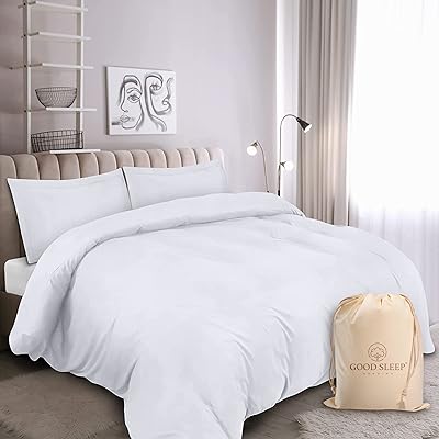 Parure de lit 3 pièces taille empire 1000 fils housses de couette
