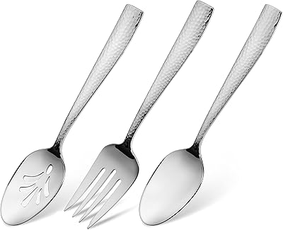 Ensemble de 3 cuillères et fourchettes en acier inoxydable 18/10 hudson essentials