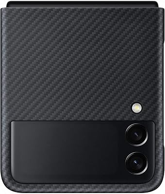 Housse de protection samsung aramid pour flip 3, noir, ef-xf711sbegww