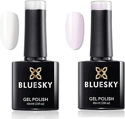 Vernis à ongles bluesky, coffret french manucure, studio white 80526 et clear pink
