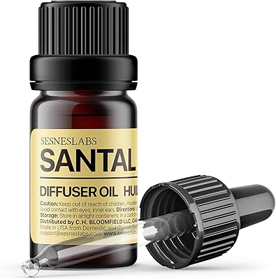 Huile de diffuseur de santal, parfum aristocratique, mélange d'huiles essentielles de bois