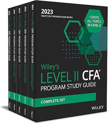 Guide d'étude du programme cfa niveau ii de wiley 2023 : ensemble complet