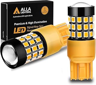 Alla lighting ampoules de clignotants led super lumineuses t20 7440 7443