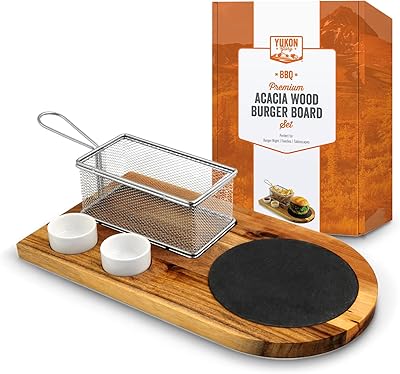 Ensemble de service yukon glory burger parfait pour les gourmets les amateurs