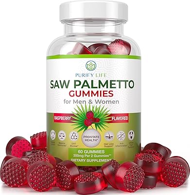 Extrait de palmier nain pour la perte de cheveux (300 mg) supplément