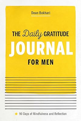 Journal quotidien de gratitude pour hommes : 90 jours d'esprit et de réflexion