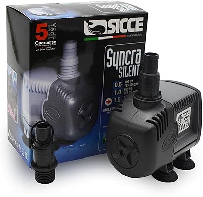 Pompe polyvalente syx syncra silent 1.5, conçue pour l'eau douce et l'eau salée