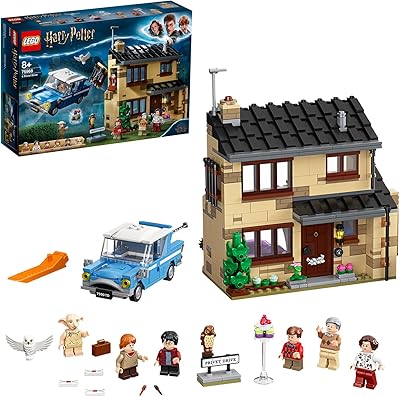 Lego harry potter 4 privet drive 75968 ensemble de construction avec 6 figurines