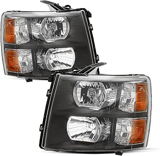 Ensemble de phare de remplacement js boyat pour chevrolet silverado 2007-2013 côté conducteur