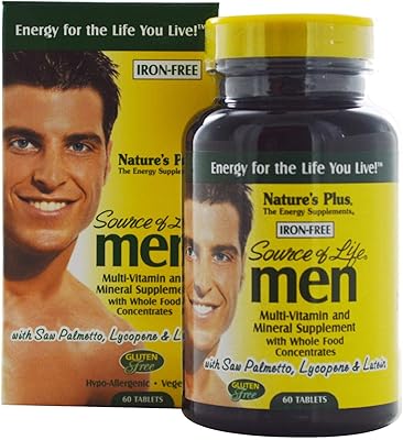 Complément alimentaire nature's plus pour hommes sous forme de comprimés - format 60
