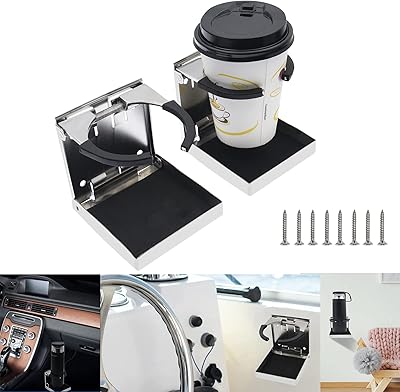 Porte-gobelet réglable et pliable en métal ct carid, support universel pour bateaux, voitures
