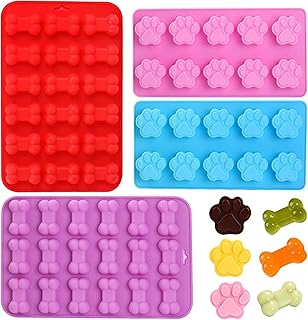 Moules à glace castowave en silicone en forme de chiot et d'os