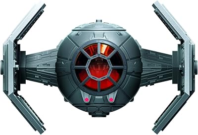 Figurine et véhicule star wars mission fleet stellar class advanced tie dark vador