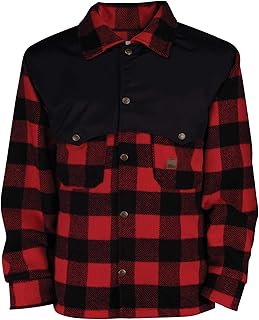 Chemise haute jack plaid premium fleece regular fit plus pour l'extérieur, la chasse