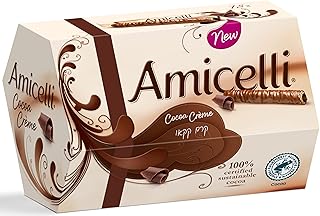 Gaufrettes au chocolat au lait amicelli avec crème de cacao - 225 grammes