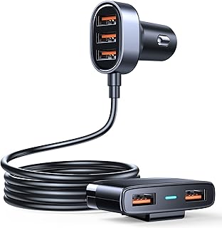 Adaptateur de chargeur de voiture multi-usb joyroom pour plusieurs appareils mobile 12 volts