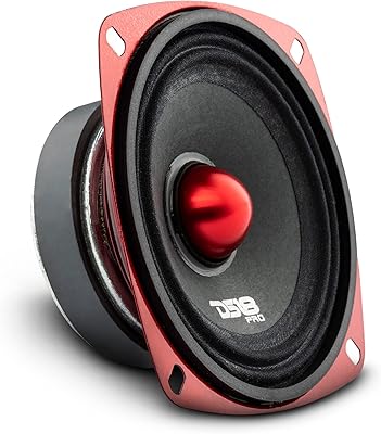 Ds18 pro-x4.4bmsl haut-parleur de voiture 4 pouces milieu de gamme avec balle 200